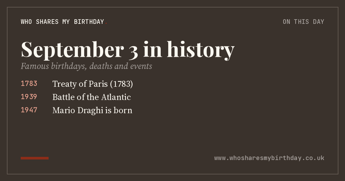 September 3 in history