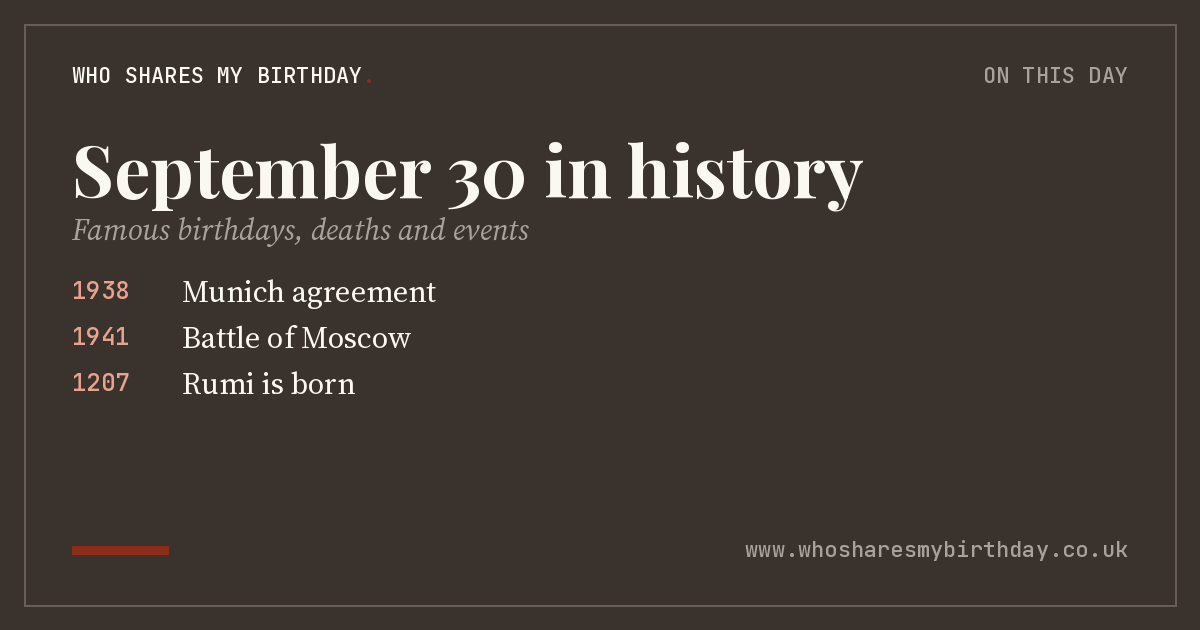 September 30 in history