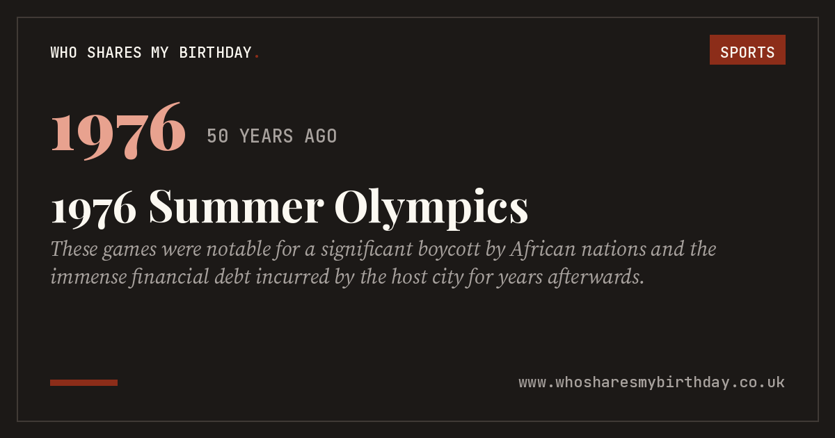 1976 Summer Olympics
