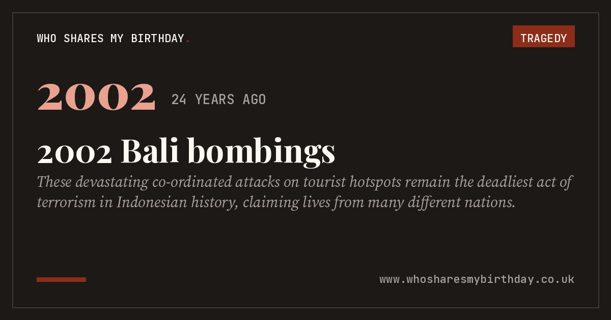 2002 Bali bombings