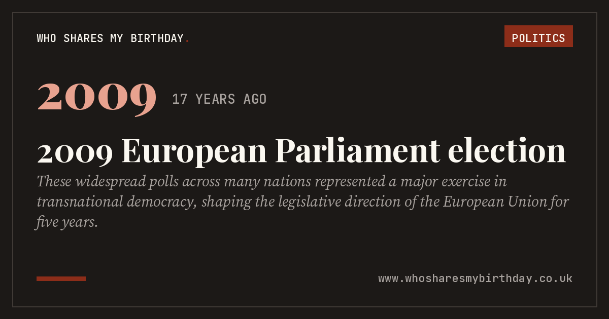 2009 European Parliament election