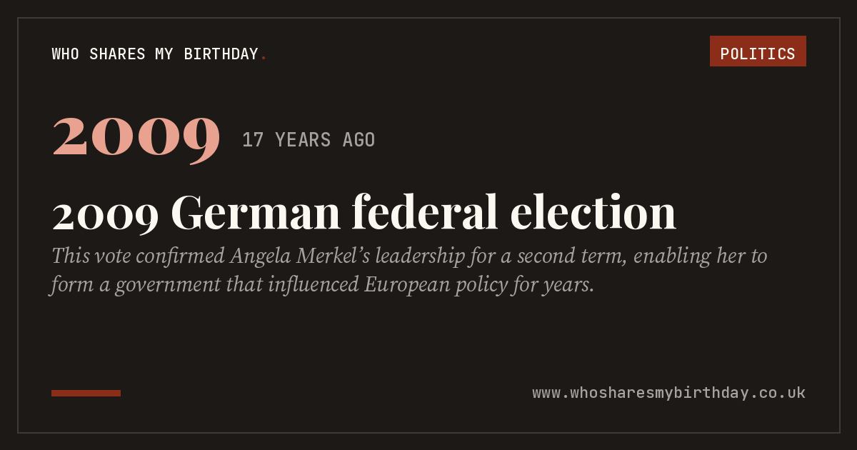2009 German federal election