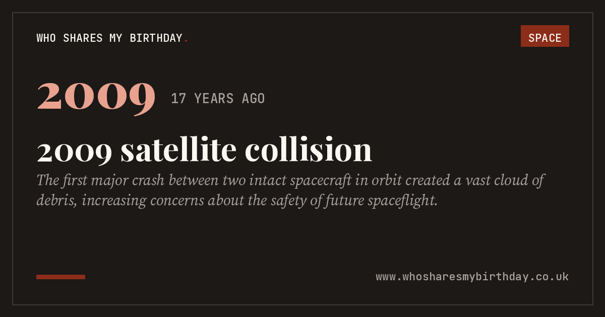 2009 satellite collision