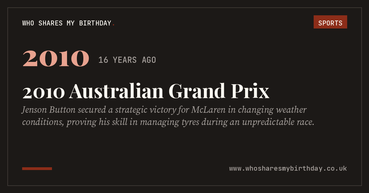 2010 Australian Grand Prix
