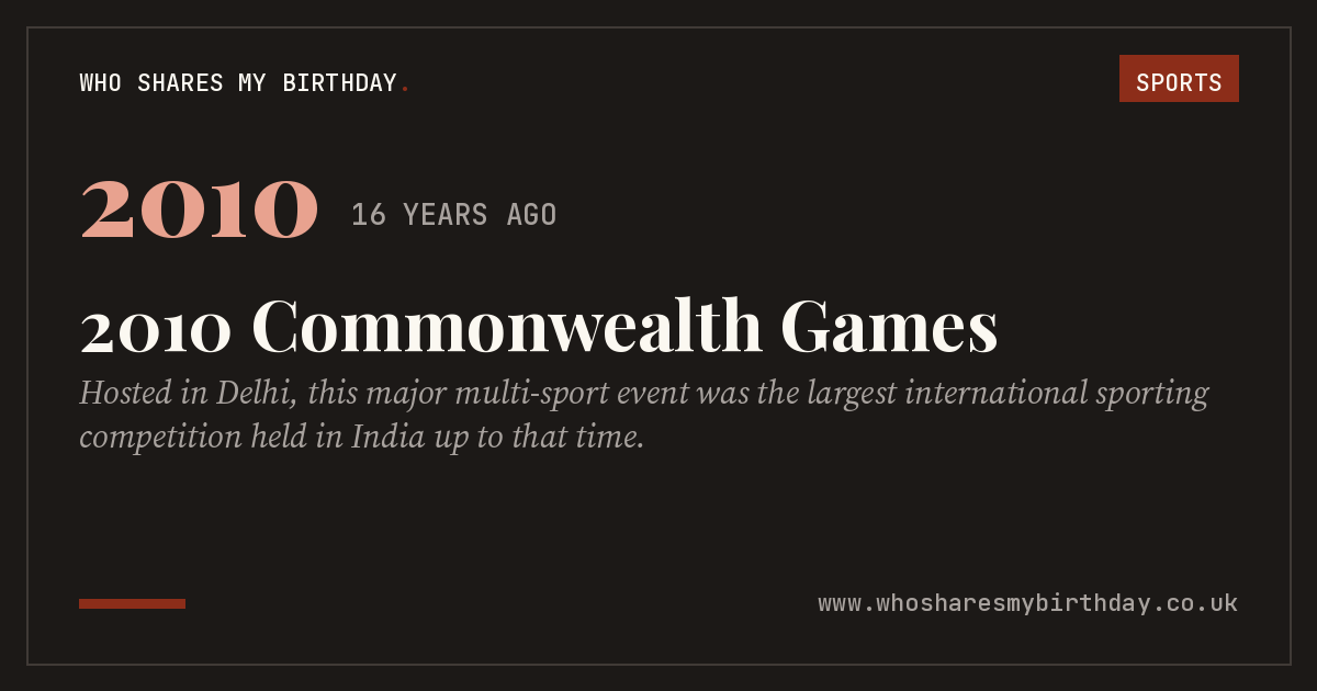 2010 Commonwealth Games