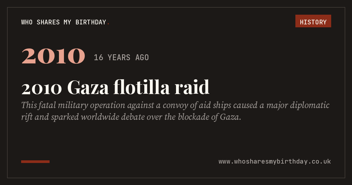 2010 Gaza flotilla raid