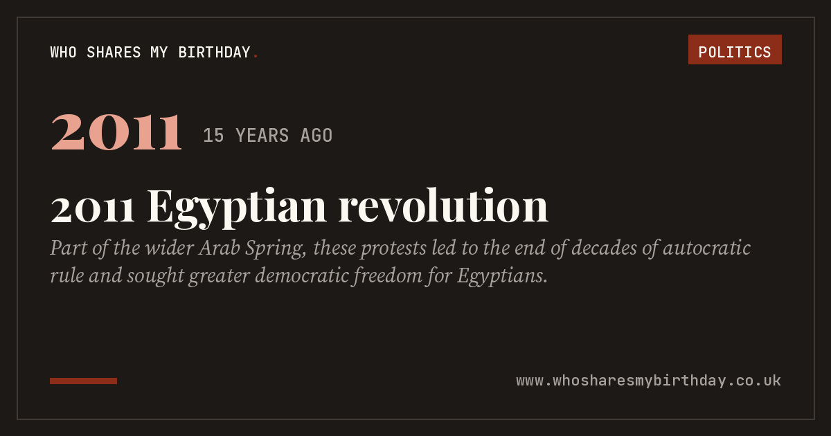 2011 Egyptian revolution