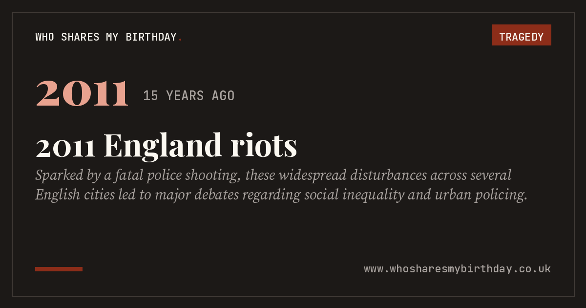 2011 England riots