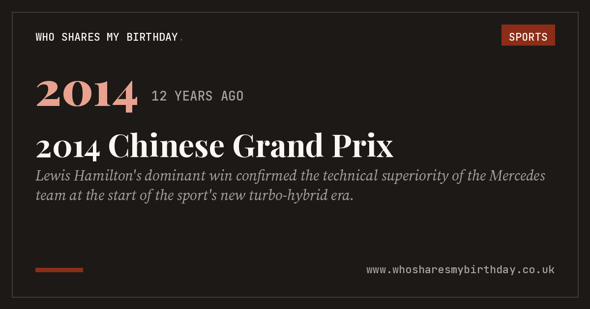 2014 Chinese Grand Prix