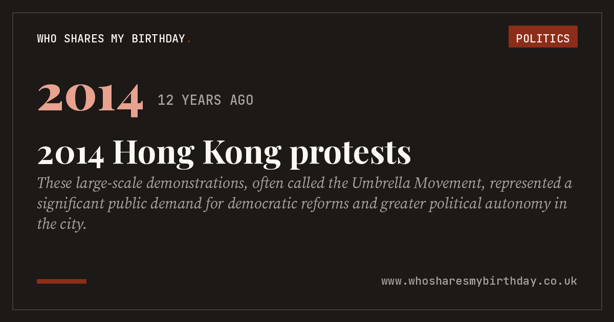 2014 Hong Kong protests