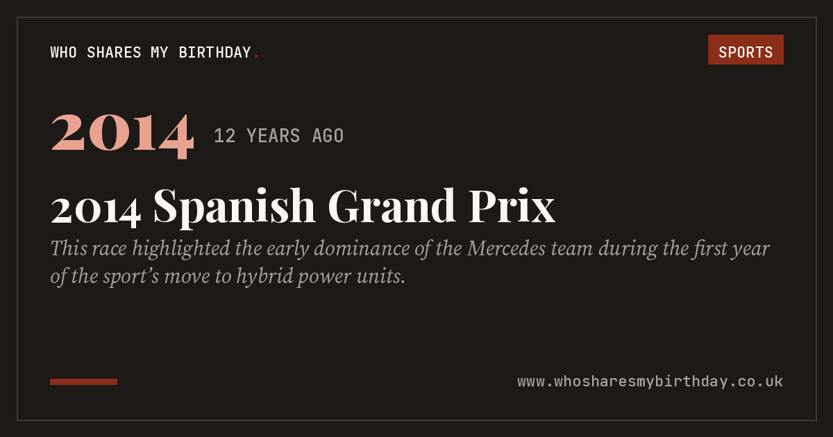 2014 Spanish Grand Prix