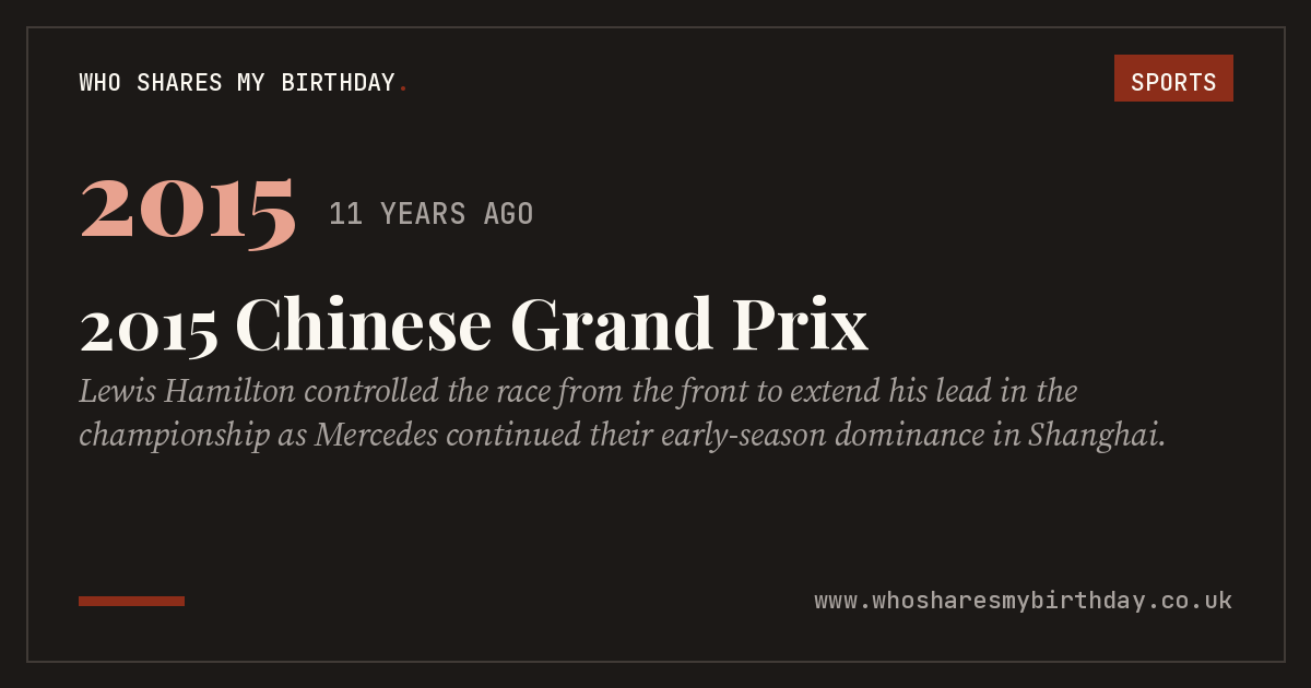 2015 Chinese Grand Prix