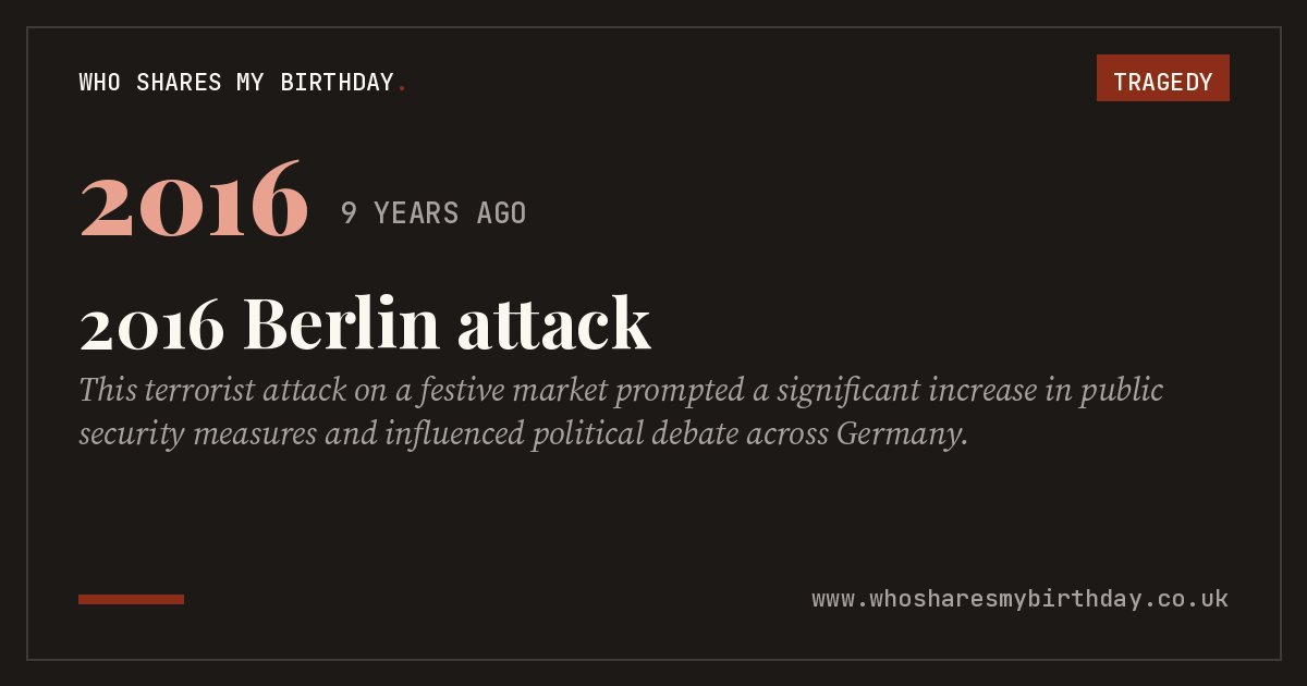 2016 Berlin attack