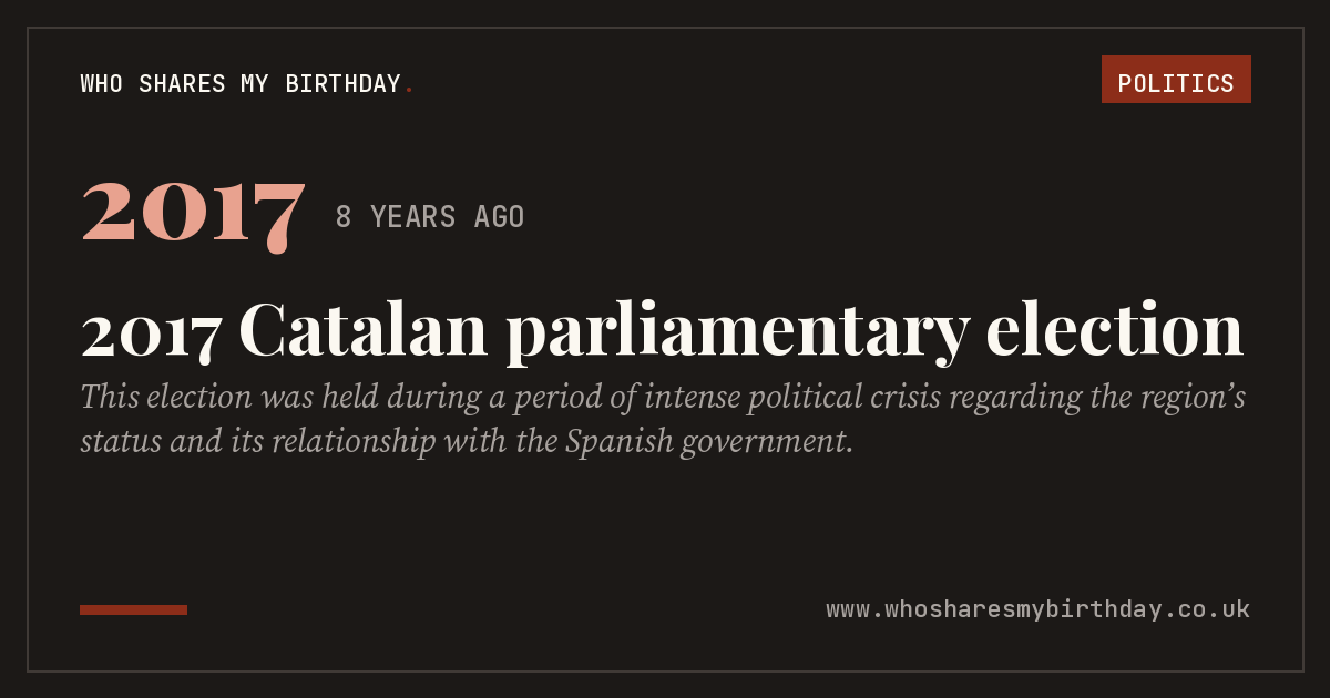 2017 Catalan parliamentary election