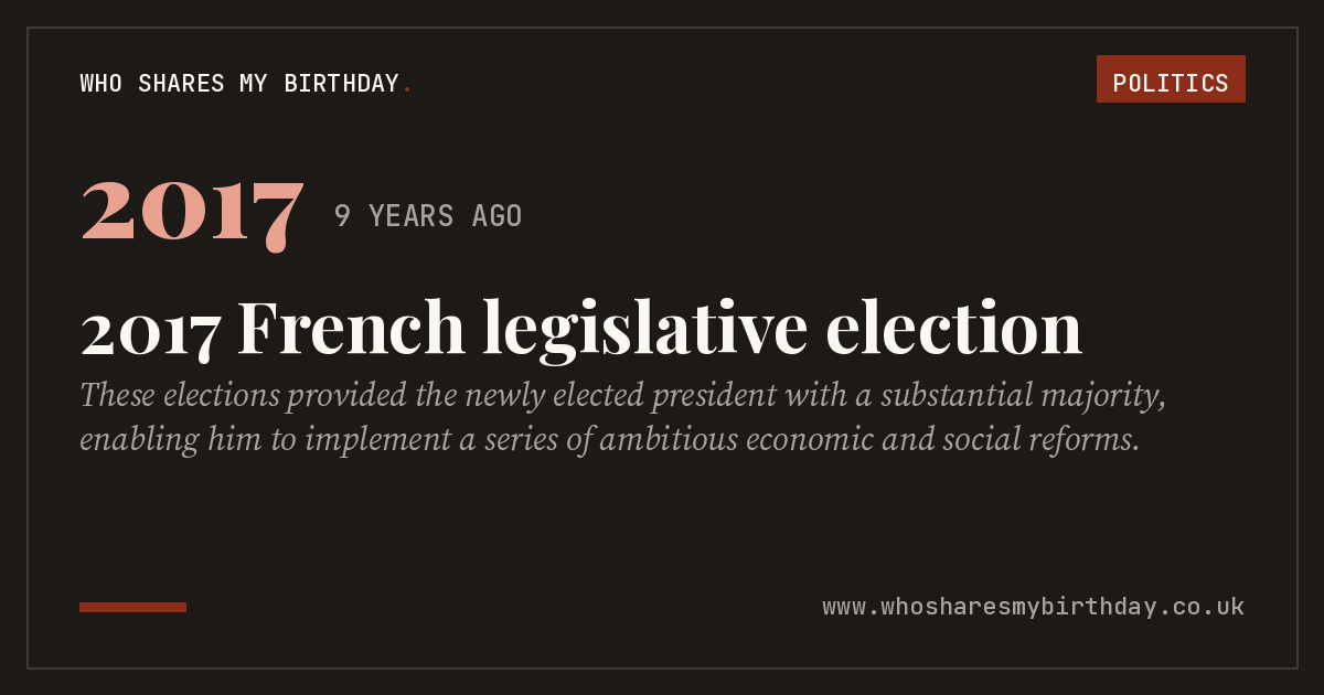 2017 French legislative election