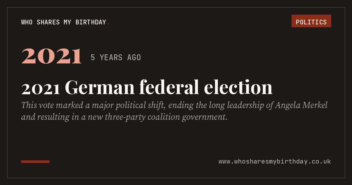 2021 German federal election