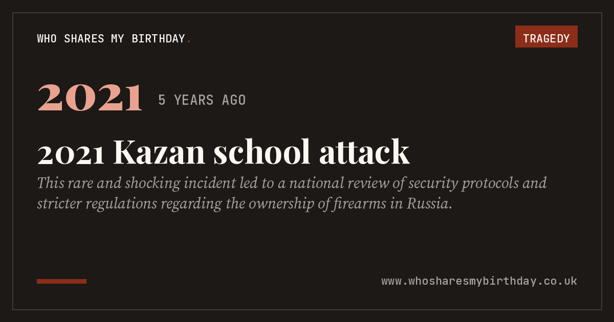 2021 Kazan school attack