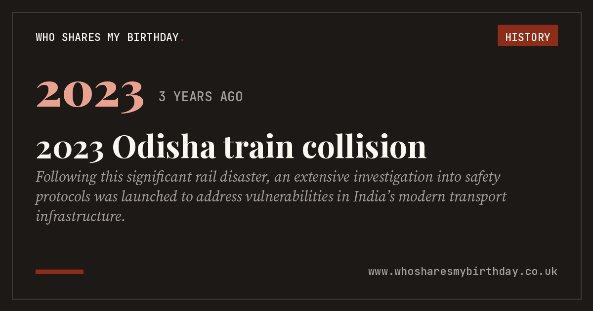 2023 Odisha train collision