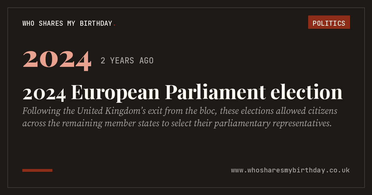 2024 European Parliament election