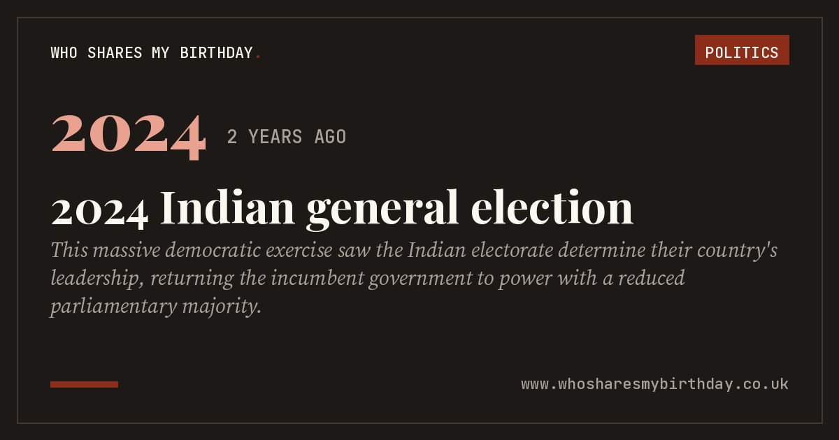 2024 Indian general election