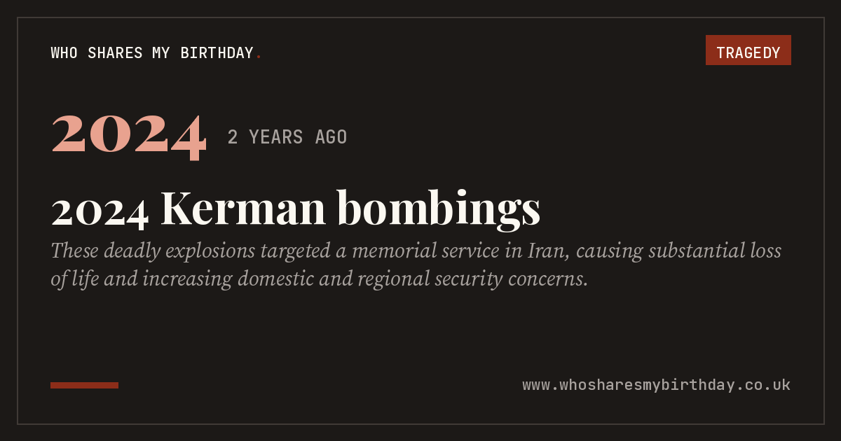 2024 Kerman bombings