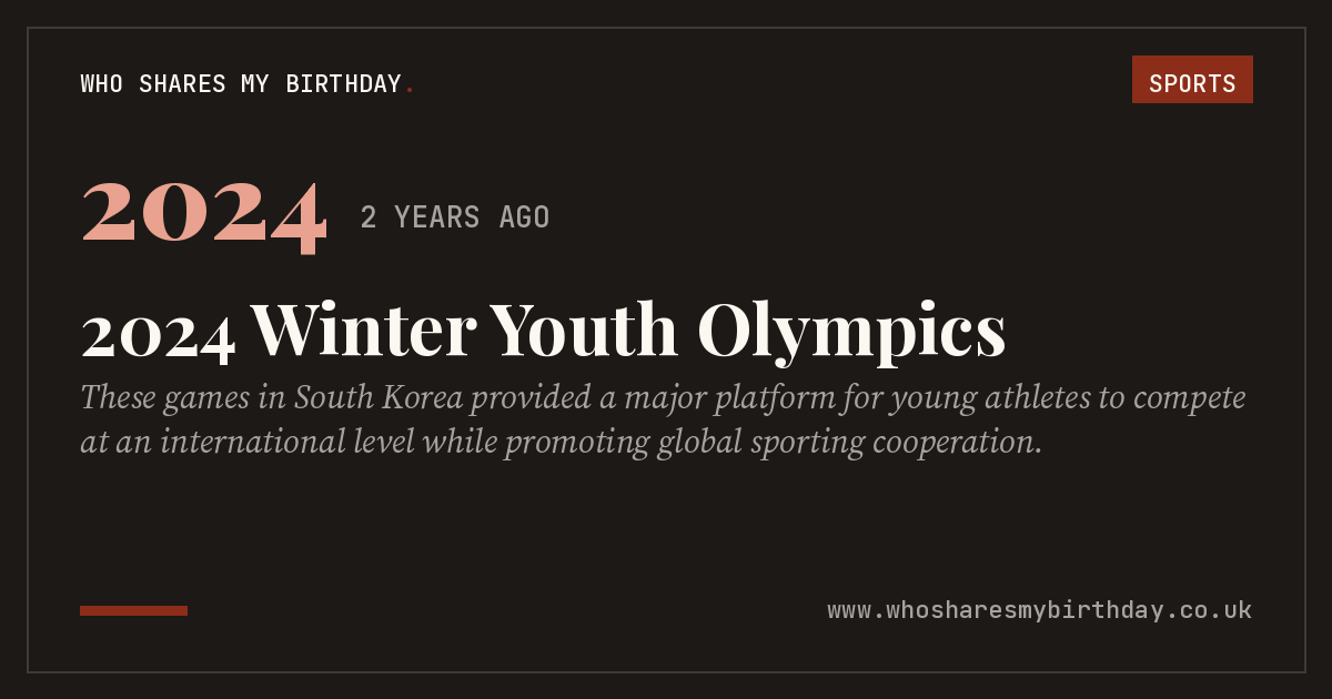 2024 Winter Youth Olympics