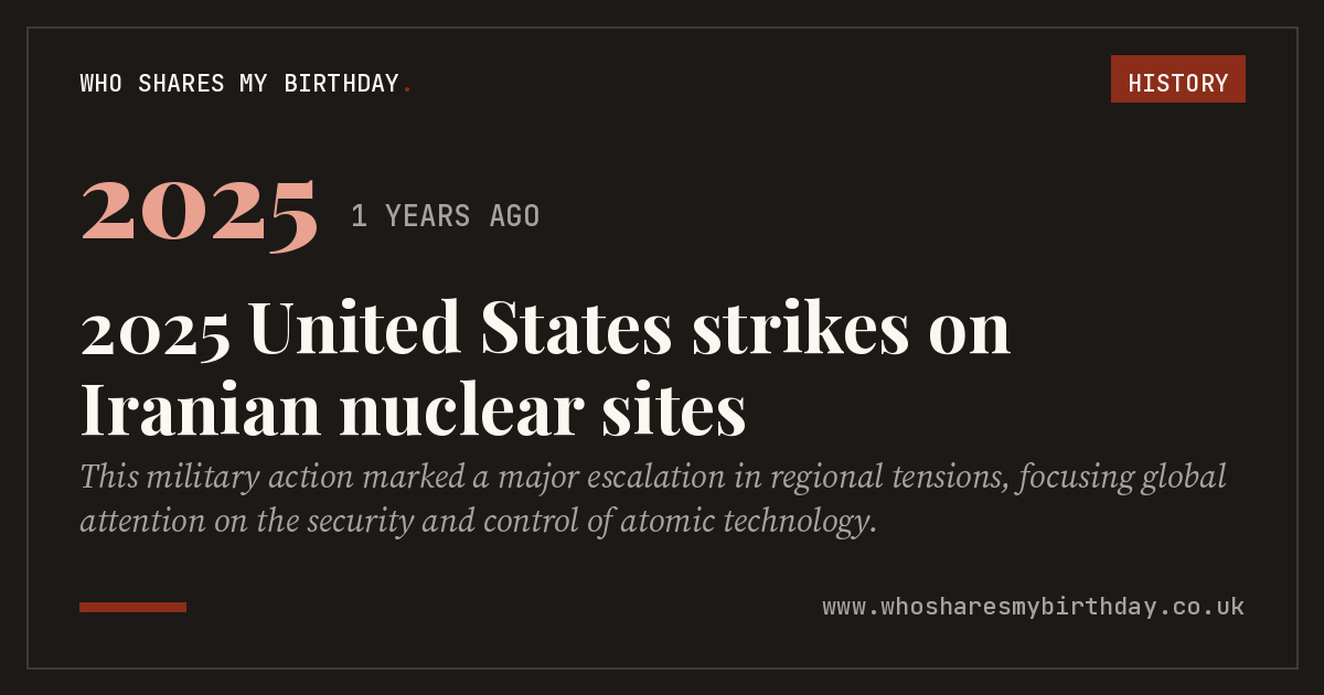 2025 United States strikes on Iranian nuclear sites