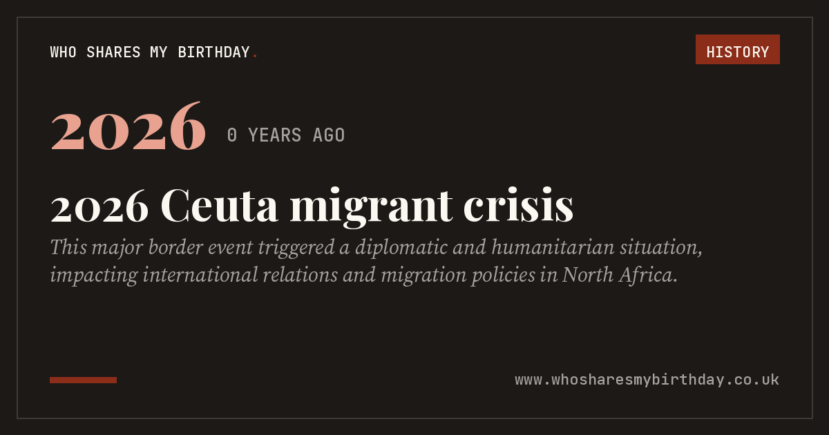 2026 Ceuta migrant crisis