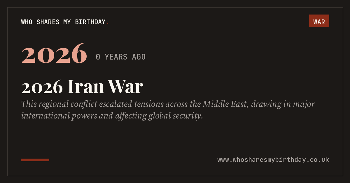 2026 Iran War