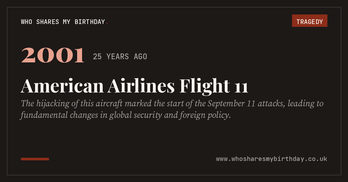 American Airlines Flight 11