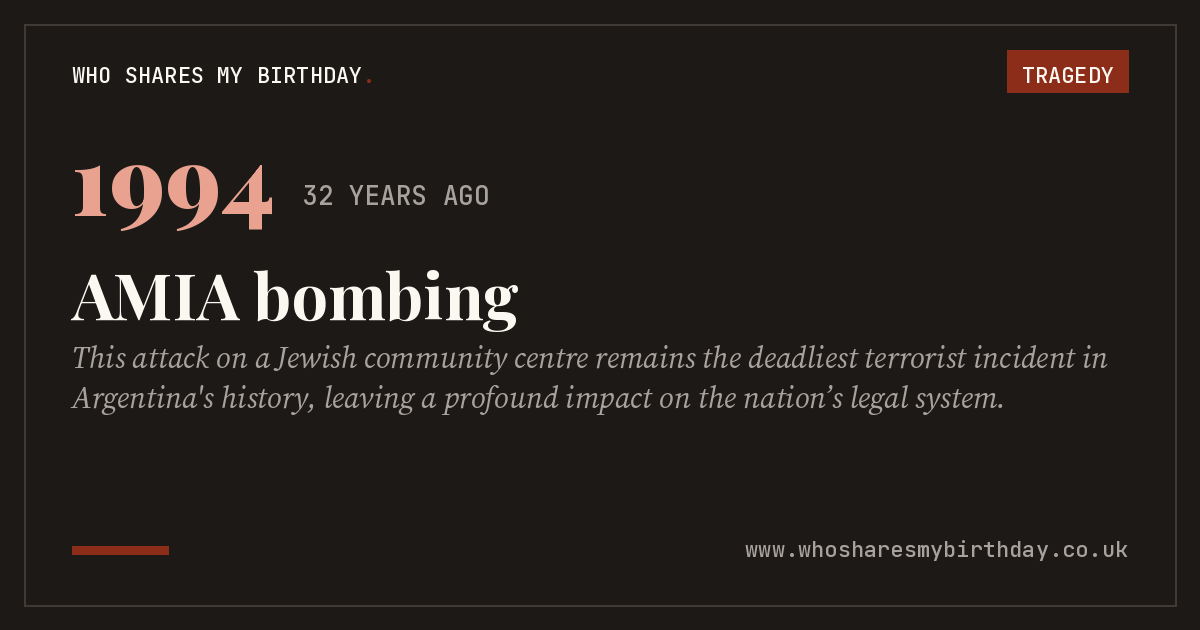 AMIA bombing