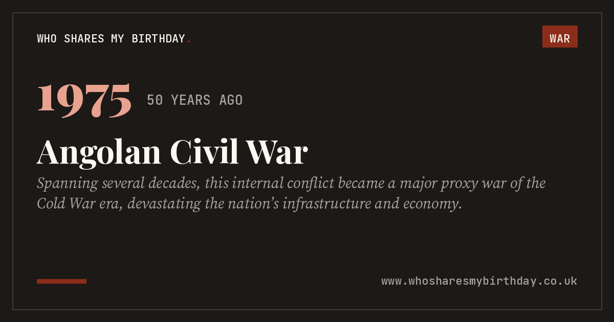 Angolan Civil War