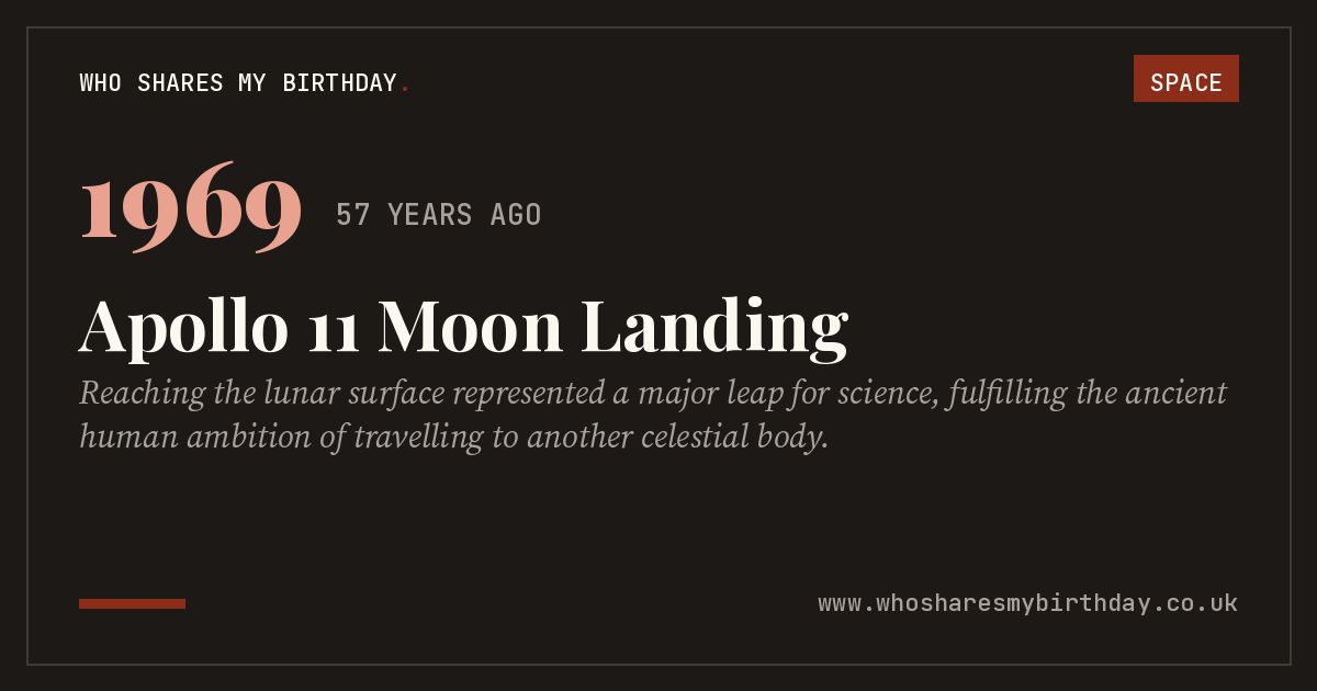 Apollo 11 Moon Landing