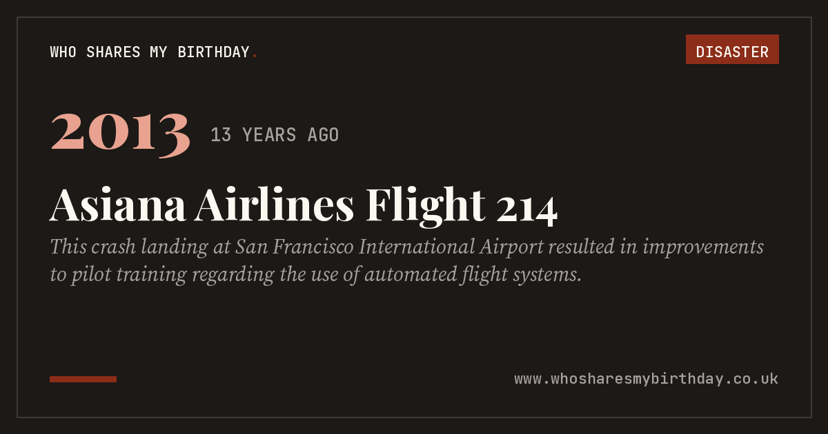 Asiana Airlines Flight 214