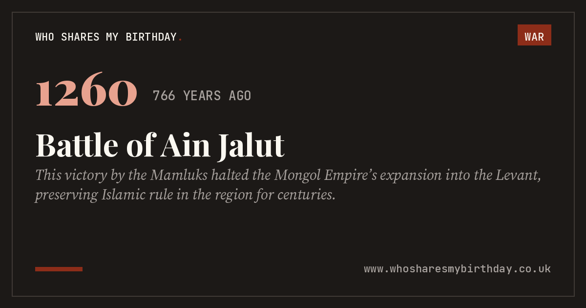 Battle of Ain Jalut