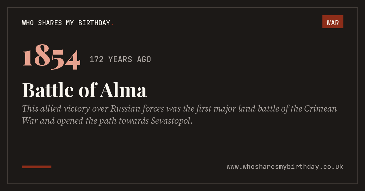 Battle of Alma