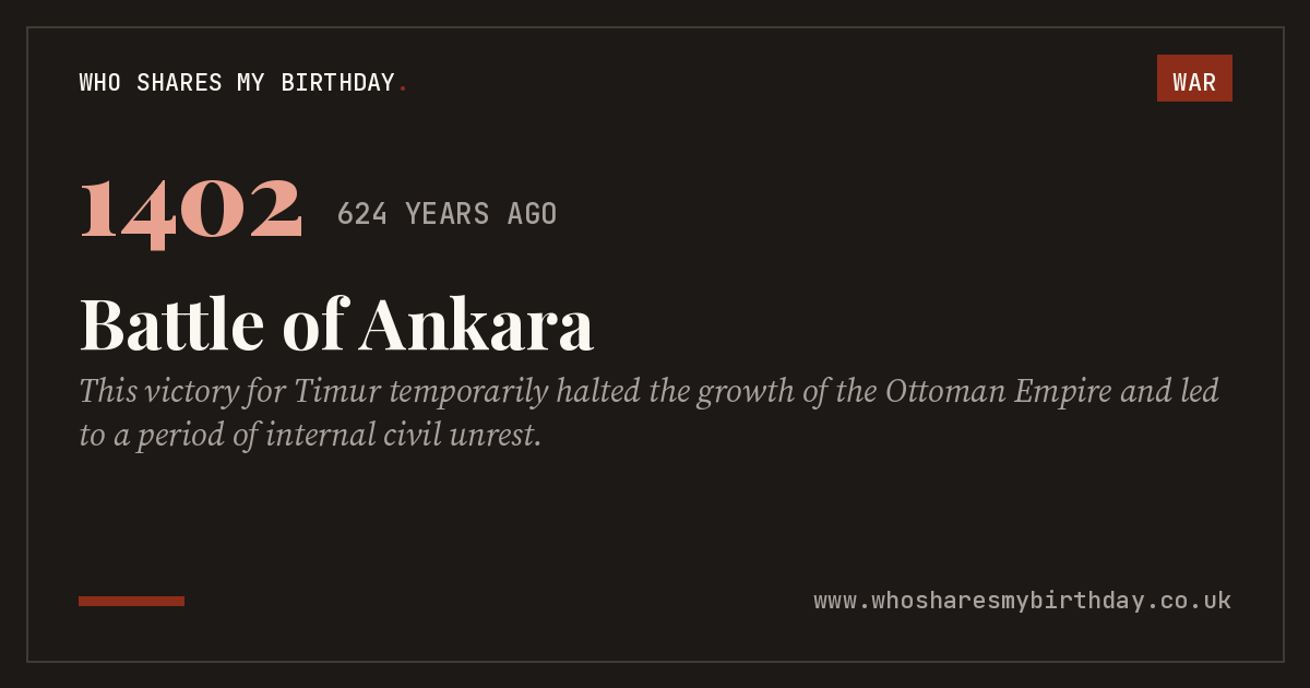 Battle of Ankara