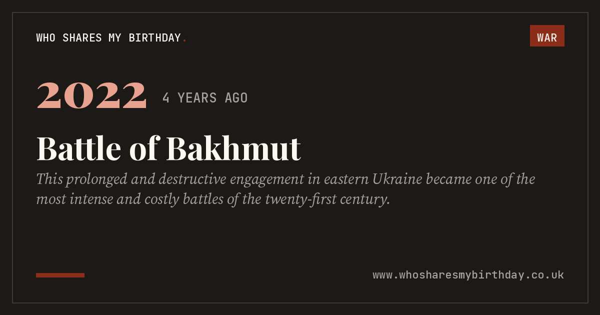 Battle of Bakhmut