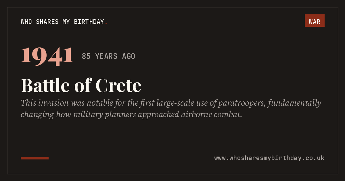 Battle of Crete