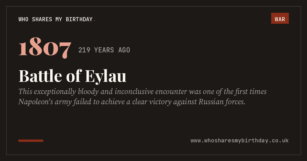Battle of Eylau