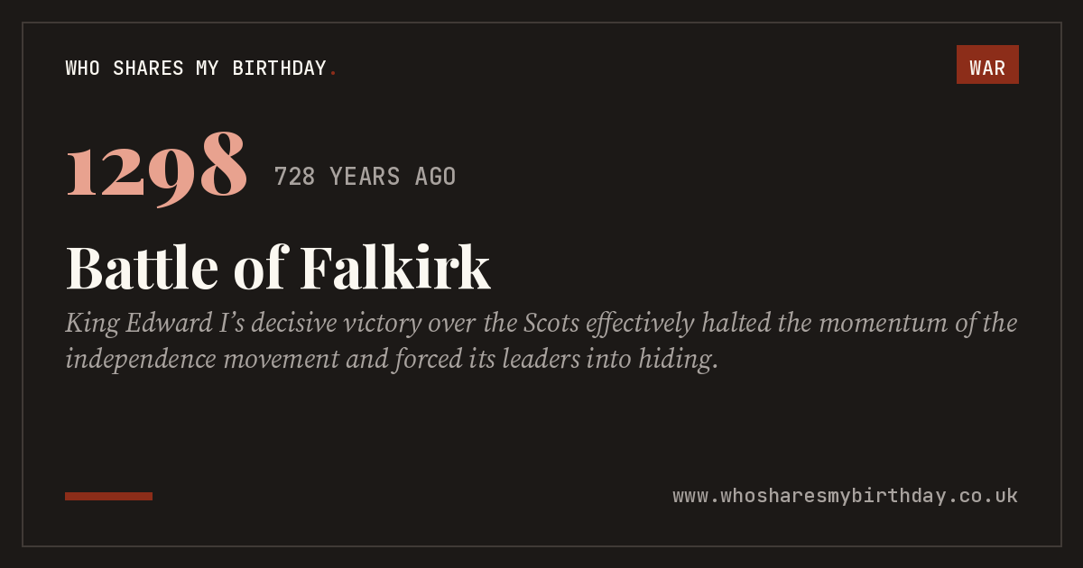 Battle of Falkirk