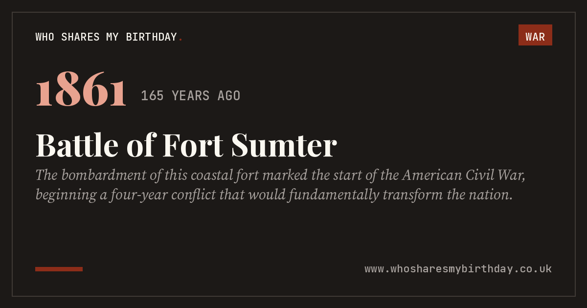 Battle of Fort Sumter