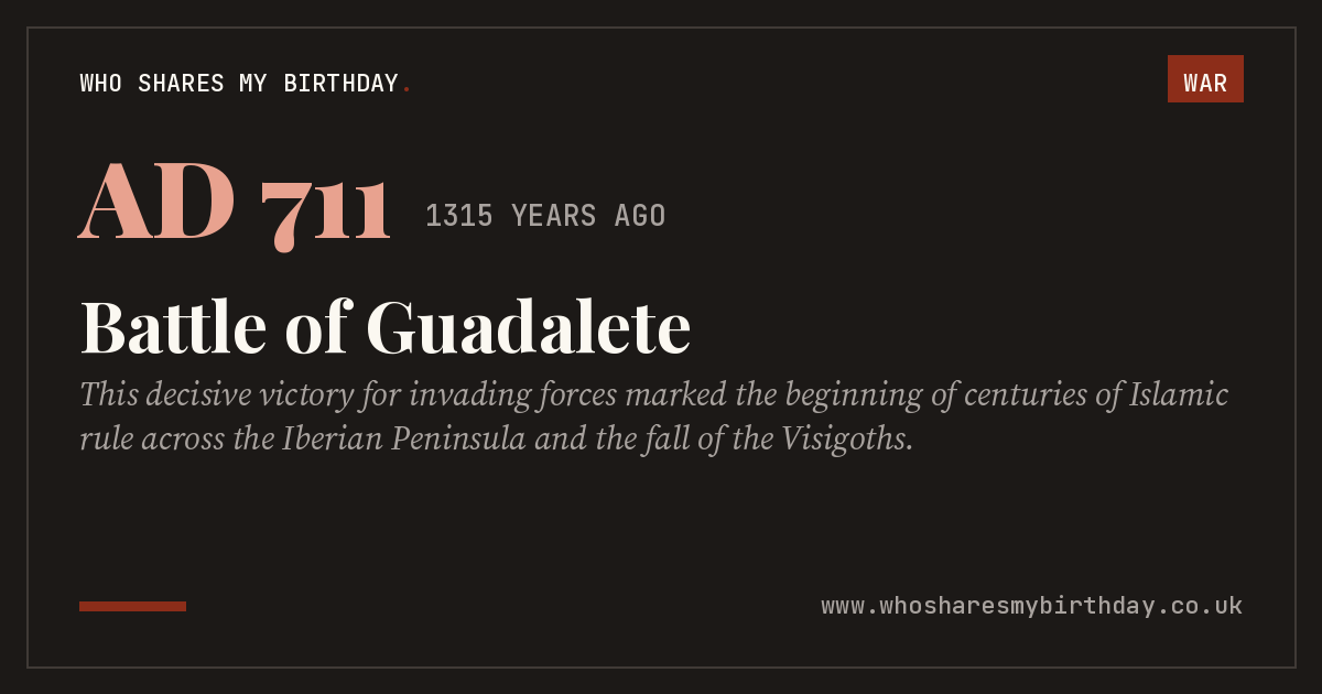Battle of Guadalete