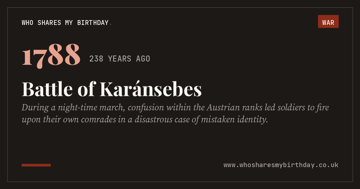 Battle of Karánsebes