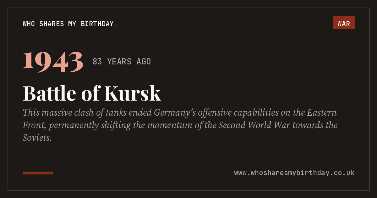 Battle of Kursk