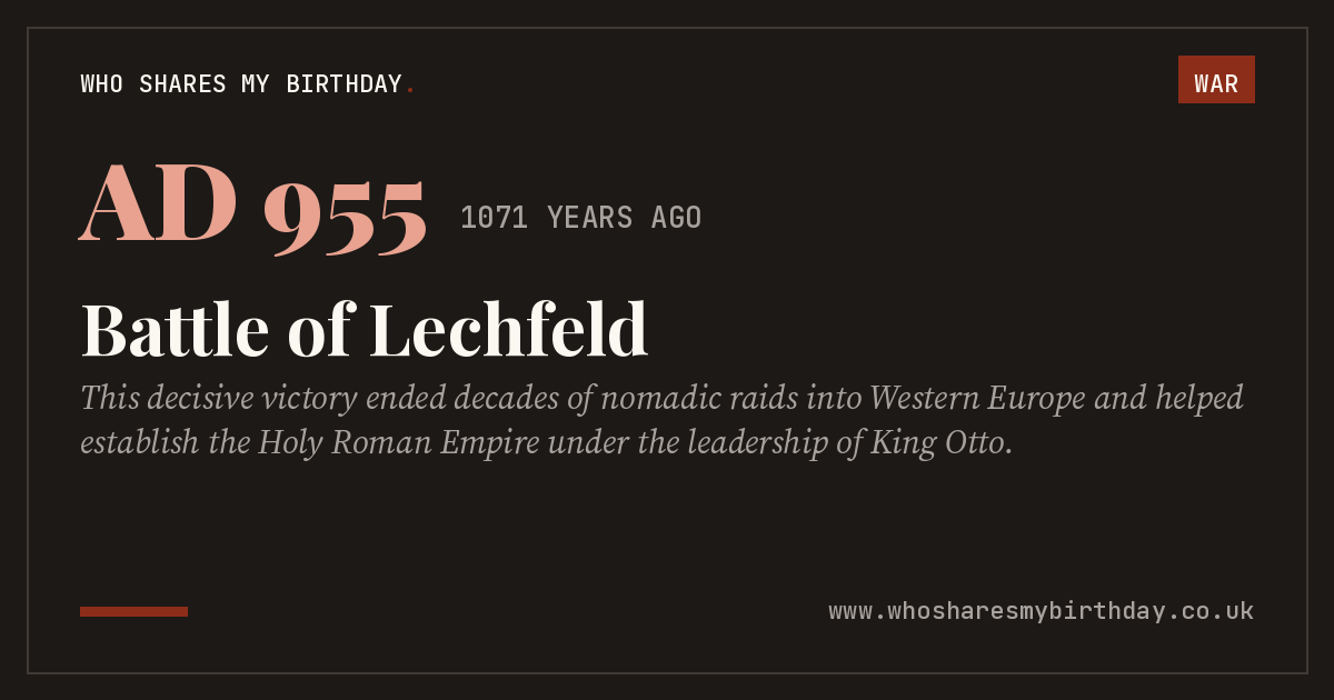 Battle of Lechfeld