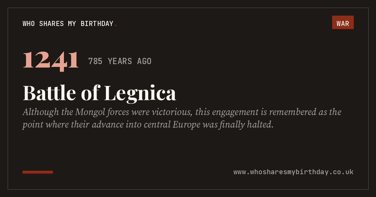 Battle of Legnica