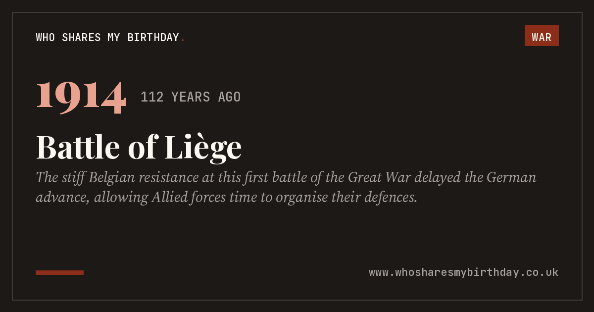 Battle of Liège