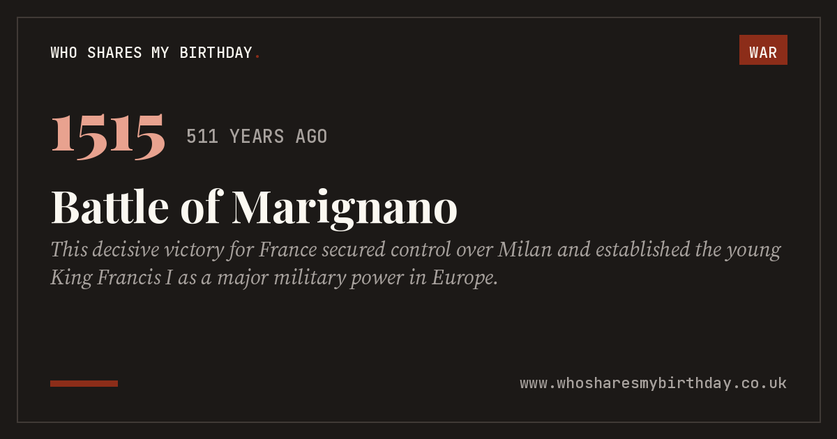 Battle of Marignano