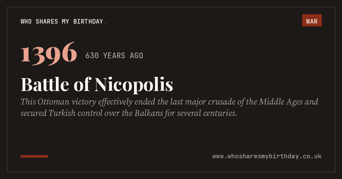 Battle of Nicopolis